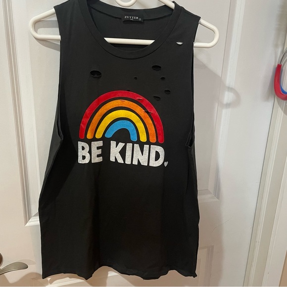 Be Kind muscle tank - Picture 2 of 6
